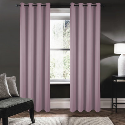 Fitnat 100% Blackout Window Curtain Panel
