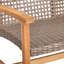 Causeuse de patio Hampton Wood & Wicker