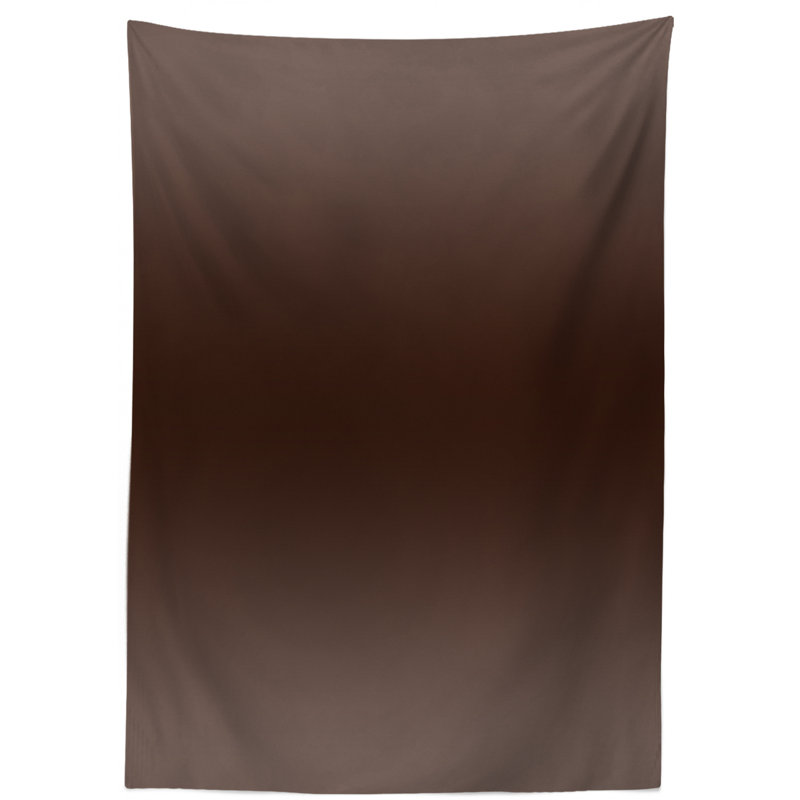 Tablecloth, Brown, 60'' D x 84'' L