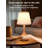 Three-Level Dimming Compact Table Lamp Set (2-Piece), Pink Bedside Lamp, Suitable for Children's Rooms/Offices/Living Rooms-1124431086