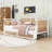 Wooden Daybed with Trundle and Durable Construction-1096017149-1096017150