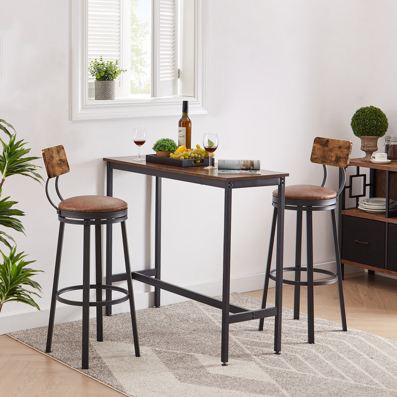 Tabouret de bar rotatif 29,5 po Edoire