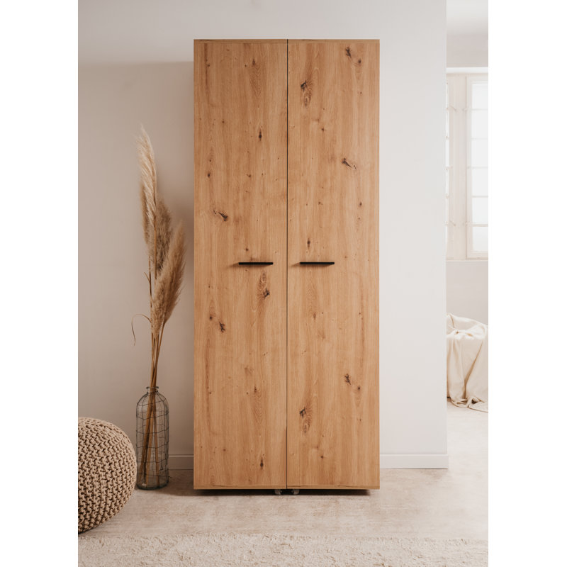 30 Pair Shoe Storage Cabinet, Brown, white and pink