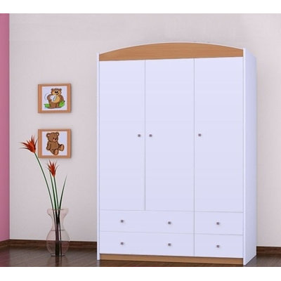 Worrell 3 Door Wardrobe