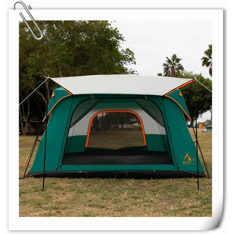 Tente pour 11 personnes, Vert foncé