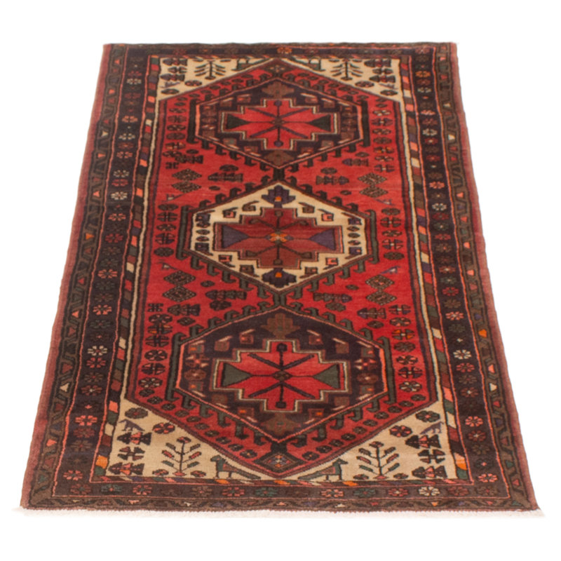 Tapis rouge Anzaldua 3 pi 3 po x 6 pi 4 po