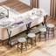 105cm Solid Wood Top Console Table