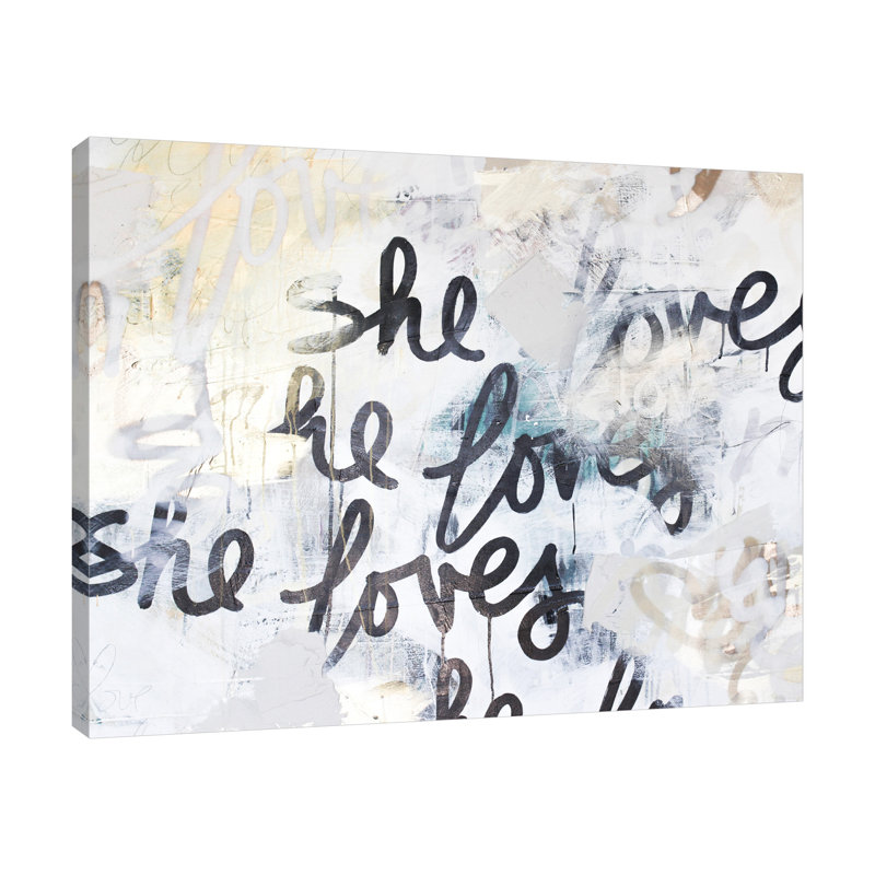 «Crazy Love», toile tendue par Kent Youngstrom, H 32 po x l 40 po x P 1,5 po