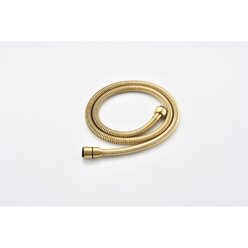 Toilet Bidet Spray Kit - Handheld, Brushed Gold Metal, Hygienic Bathroom Accessory, Adjustable Volume, Corrosion For Cleansing, Water , Rust Coating
