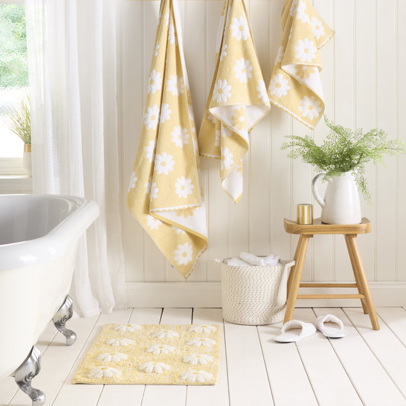Cotton Blend Bath Mat