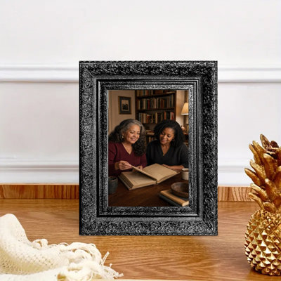 Black 1PC 8" x 10" Warm Picture Frame with Shelf Ready Design