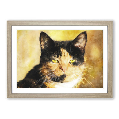 Portrait of a Cat Vol.3 - Framed Print