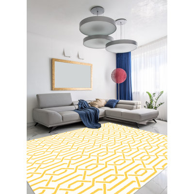 Weldin Wool Geometric Indoor Rug