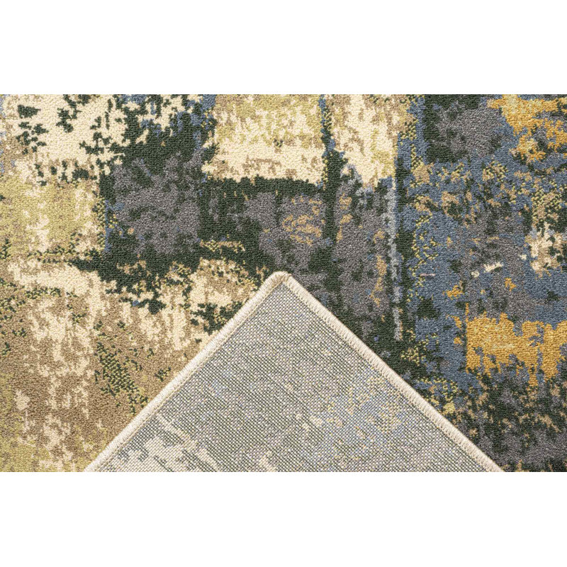 Chaniqua Abstract Area Rug, Green, Rectangle 200 x 290cm