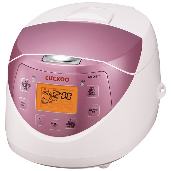 Cuckoo 3-Cup Twin Pressure Induction Rice Cooker & Warmer: Broken