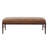 Yara 53" Wide Rectangle Faux Leather Upholstered Bench Ottoman-128290731