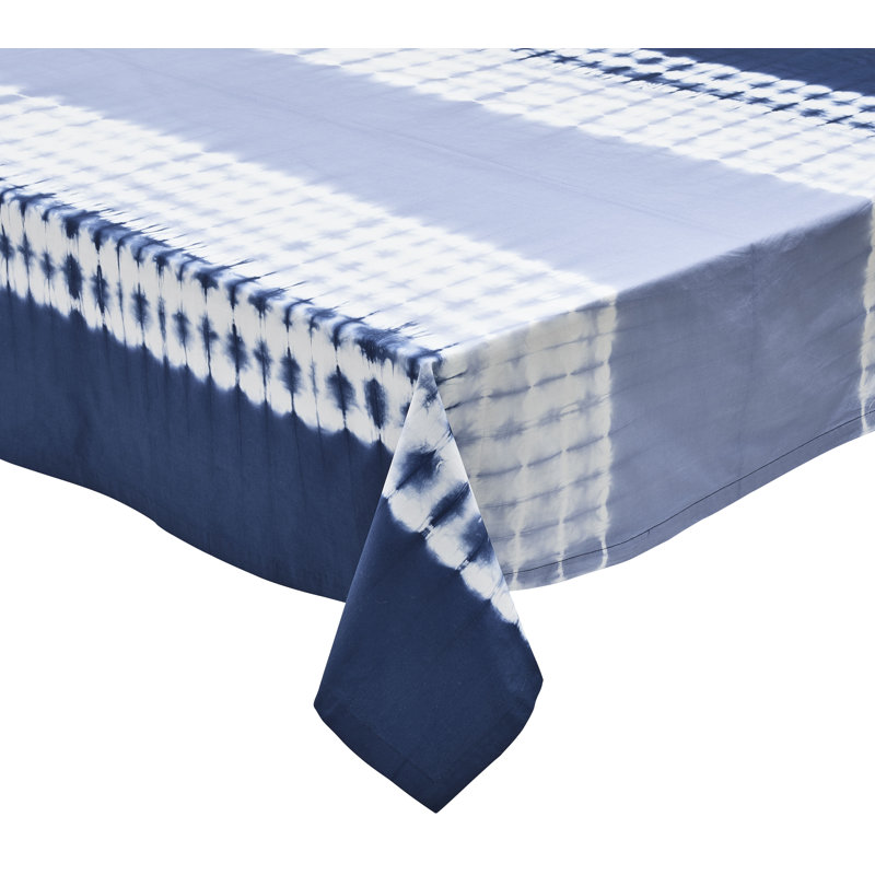 Duo Dye Handmade Geometric Tablecloth