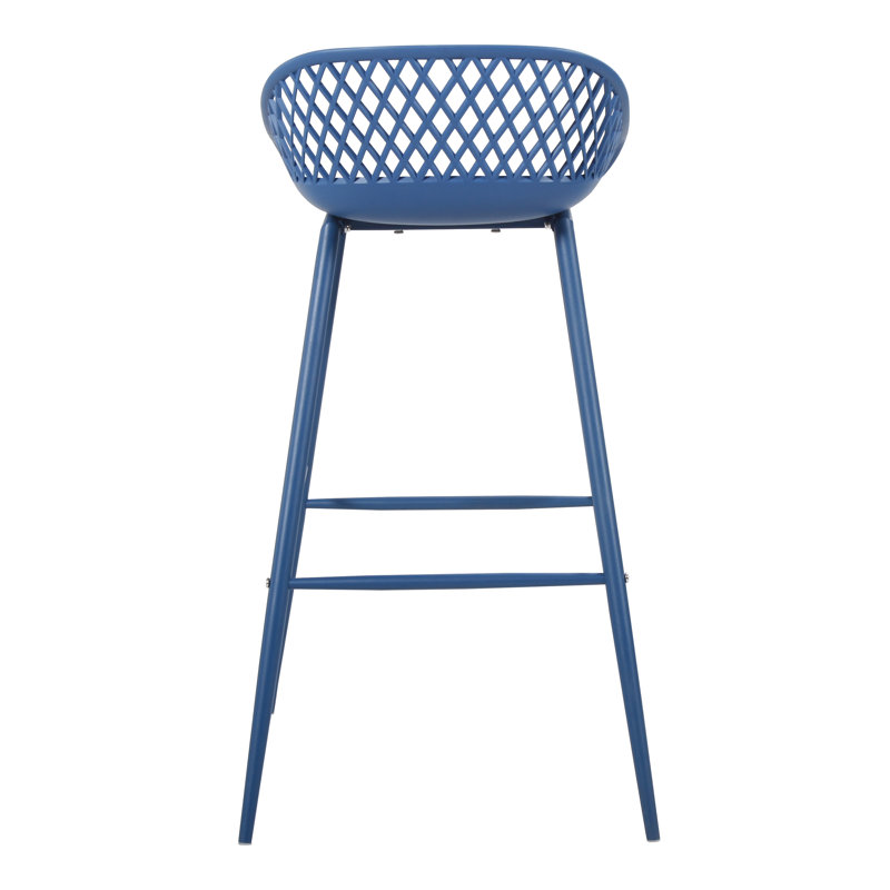 Newark Patio Bar Stool, 29", White