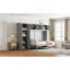 Grand lit escamotable mural avec armoires