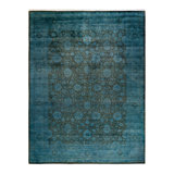 Fine Vibrance One-of-a-Kind 9' 3" X 12' 1" Hand Knotted Area Rug