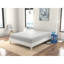 Très grand matelas en mousse viscoélastique imprégnée de gel de très grande taille 10 po - Gel, ancre,