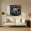 Chats, Oregon Rex, art mural en métal brun-62365707