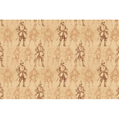  Édredon Knight Bedding beige