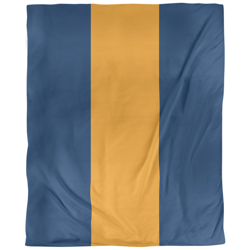 Tissu de basket-indiana indiana, Marine / doré