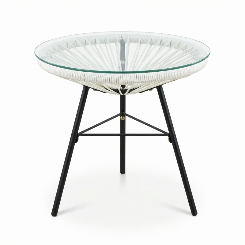 Table d'appoint en rotin synthétique Nusa