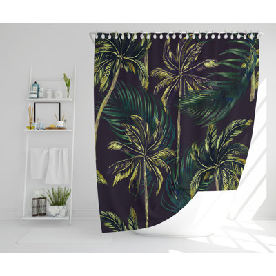 Arria Polyester Shower Curtain