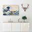 A Great Wave Of Kanagawa by Katsushika Hokusai - Wrapped Canvas-55299378