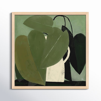 Plant "Green on Green" Painting