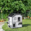 Enclos d'extérieur pour chat 2 étages Pawhut-1902605463