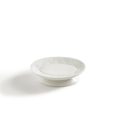 Tannenbaum Porcelain China Soap Dish
