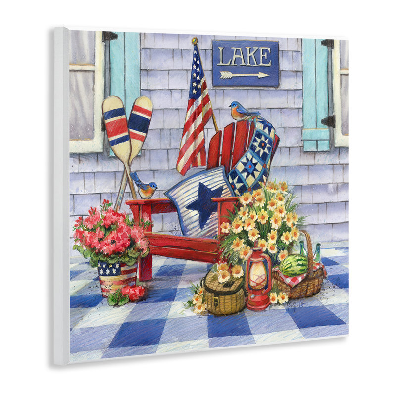 Art mural américain Americana par Geoff Allen