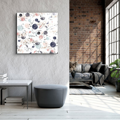 Superbe peinture décorative en verre trempé de 31,5 po x 31,5 po | 100% verre trempé, épaisseur: 0,16 pouce | Imprimé UV pour des couleurs éclatantes et une durabilité | Décoration murale parfaite pour le salon, la chambre à coucher ou le bureau, design élégant et moderne