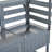 62.3" Patio Kitchen Island Solid Wood Kitchen Cart with Stainless Table Top-320644337