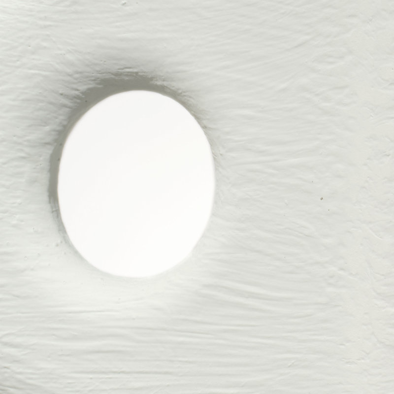 Vertebrae Plaster Table Lamp, White