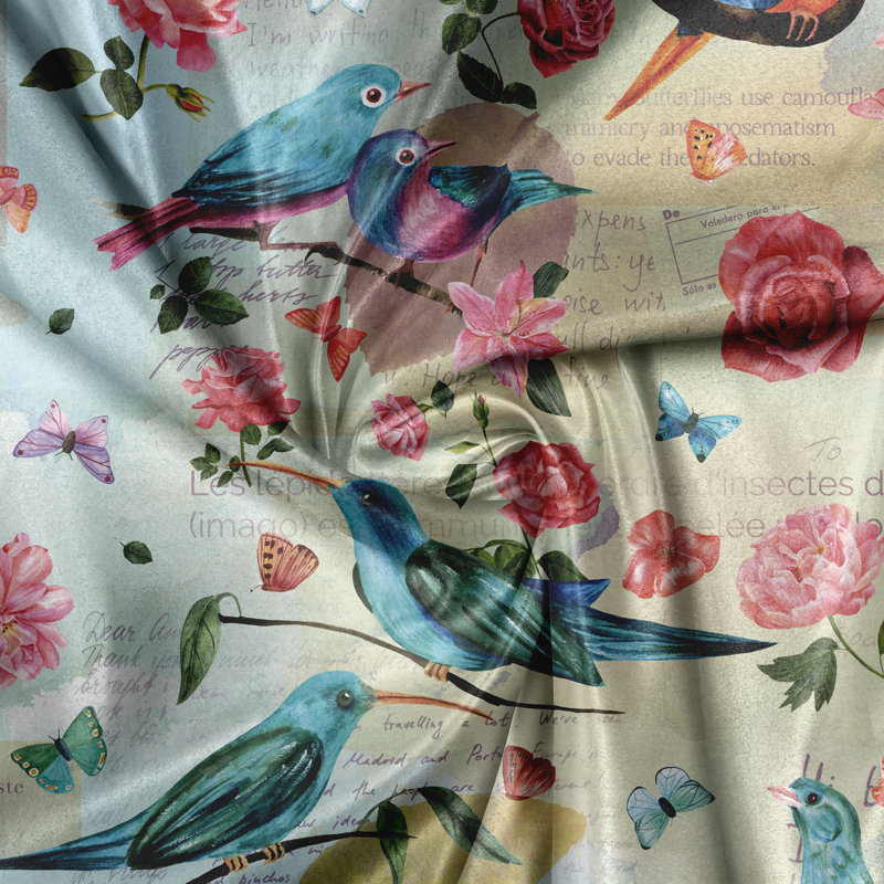 Semi Sheer Curtain Pair