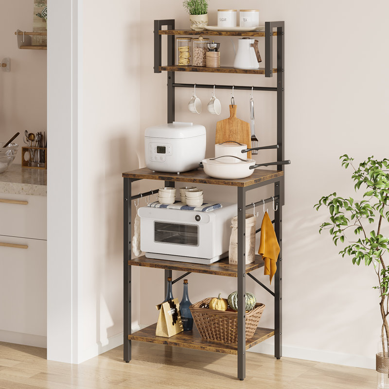 Étagère de boulanger standard 23,7 po Holmgren, Noir / brun