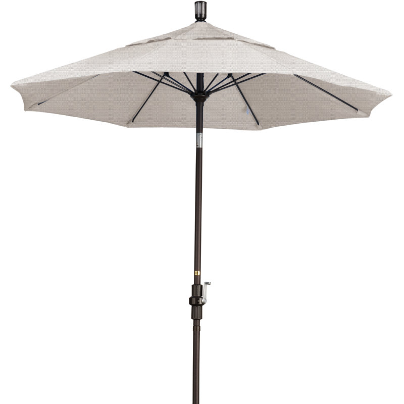 Parasol de marché 7,5 pi Brent, Performance granit tissé