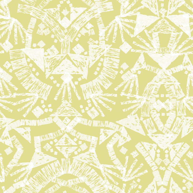 Rouleau de papier peint adhésif Jaren, Chartreuse