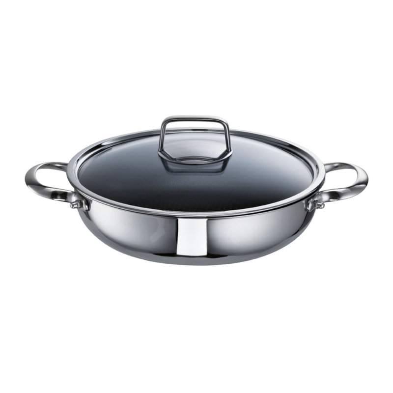 Stainless Steel Non-Stick Skillet