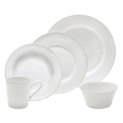 Beja Handmade Stoneware Dinnerware Set 5 Piece