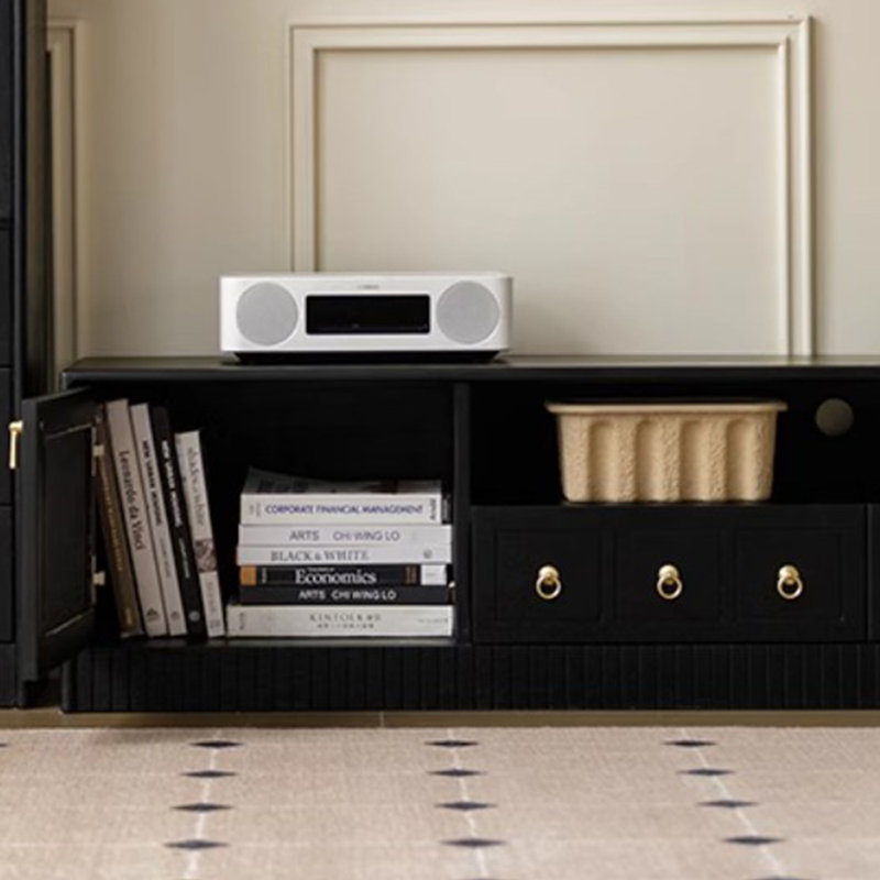 Creative design sense retro TV cabinet