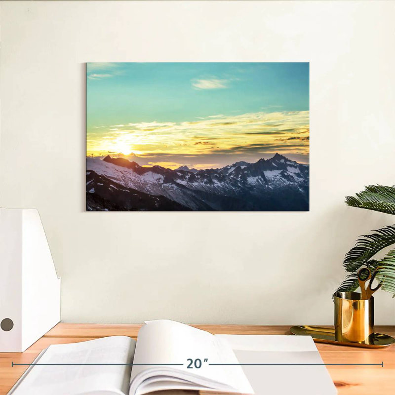Alvord North Cascade Mountain Range, 8" H x 12" W
