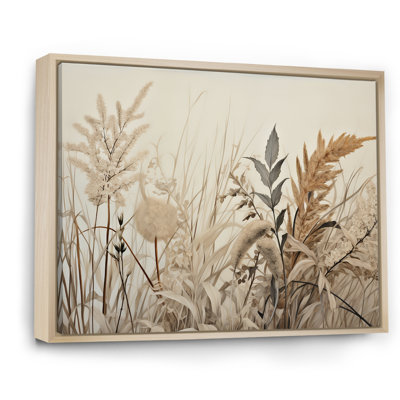 " Beige Minimalism Botanical Serenity "
