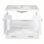 Meuble-lavabo moderne avec rangement avancé et lavabo durable-322738039