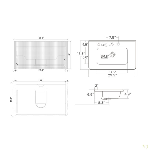 Dimensions du produit
