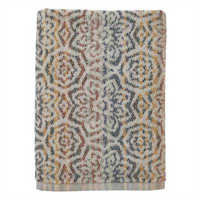 Cotton Midweight Jacquard Bath Towel